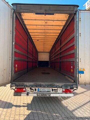 Auflieger SCHMITZ CARGOBULL MEGA Curtainsider Seitenplane  SCB*S3T