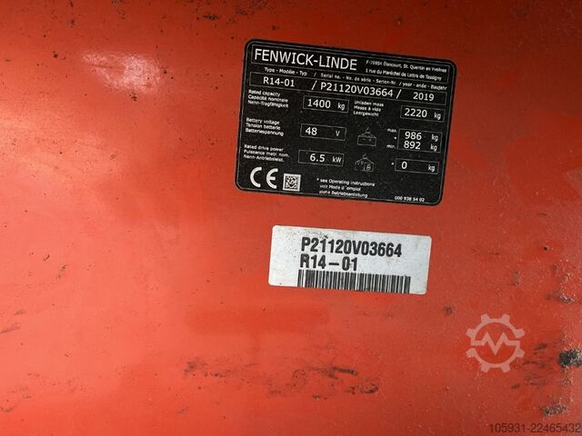 Reach Truck Linde R14-01