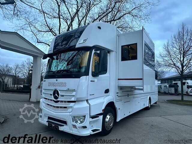 Van Mercedes-Benz Antos 1835 5-6 Pferde Wohnung Popout