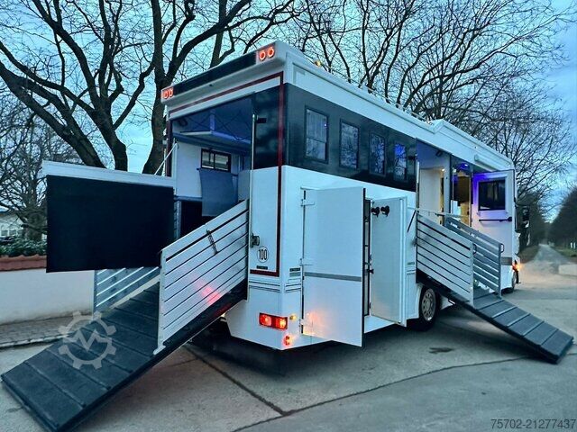 Van Mercedes-Benz Antos 1835 5-6 Pferde Wohnung Popout