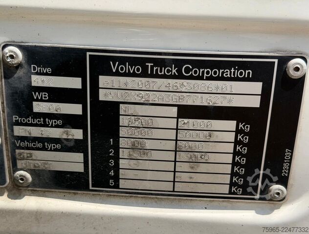 Standard SZM VOLVO FM 370 EURO 6 SPOILERS SMART TACHO 2X TANKS TOP