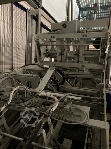 Vollautomatische Fertigungslinie für starre Kartonschachteln mit einer Leistung von bis zu 400 Takte Kolbus fully equiped BoxLine SW series