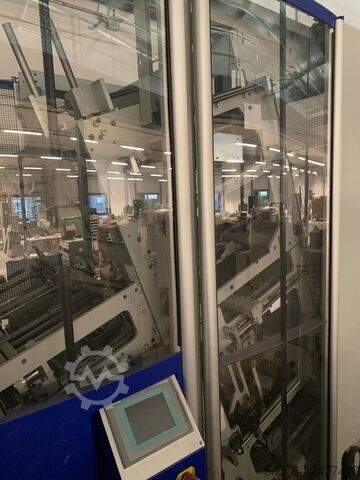 Vollautomatische Fertigungslinie für starre Kartonschachteln mit einer Leistung von bis zu 400 Takte Kolbus fully equiped BoxLine SW series