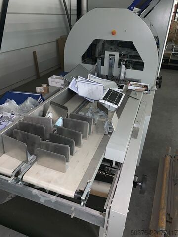Vollautomatische Fertigungslinie für starre Kartonschachteln mit einer Leistung von bis zu 400 Takte Kolbus fully equiped BoxLine SW series