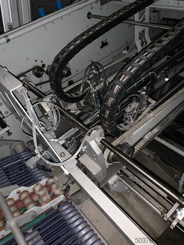 Vollautomatische Fertigungslinie für starre Kartonschachteln mit einer Leistung von bis zu 400 Takte Kolbus fully equiped BoxLine SW series