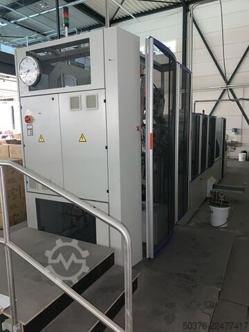 Vollautomatische Fertigungslinie für starre Kartonschachteln mit einer Leistung von bis zu 400 Takte Kolbus fully equiped BoxLine SW series