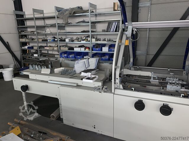 Vollautomatische Fertigungslinie für starre Kartonschachteln mit einer Leistung von bis zu 400 Takte Kolbus fully equiped BoxLine SW series