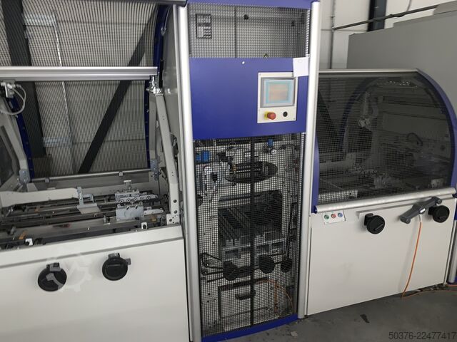 Vollautomatische Fertigungslinie für starre Kartonschachteln mit einer Leistung von bis zu 400 Takte Kolbus fully equiped BoxLine SW series