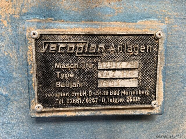 Single shaft shredder Vecoplan VAZ 120/105-U