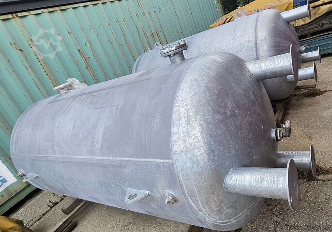 Compressed air tank - air reservoir OKS Otto Klein GmbH 5000 l, 11bar