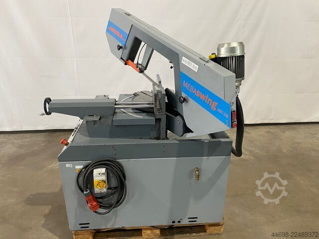 Band saw for metal MEBA 260 DG swing