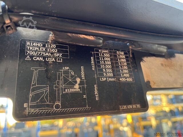 Reach Truck Linde R14HD-01