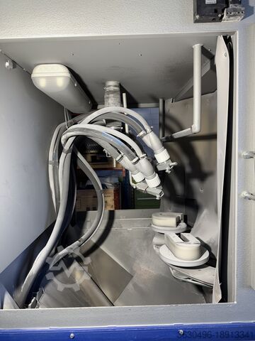 Sandblasting plant Nicolis Satellitenstrahlanlage