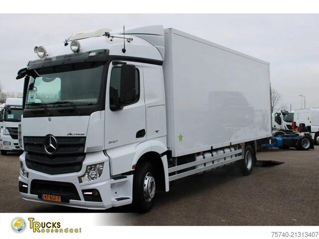 Box body Mercedes-Benz Actros 1927 + EURO 6 + LIFT