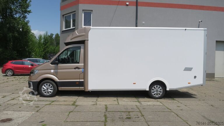 Box van high MAN TGE 3.180 Koffer mit Schlafbett