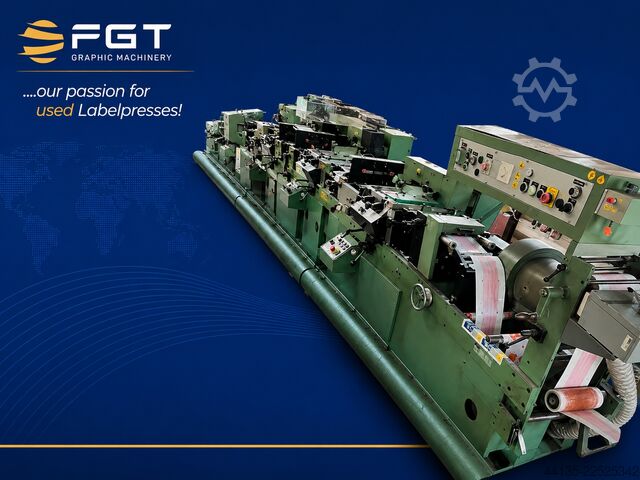 FGT Graphic Machinery - LABELPRESS GALLUS T 180 - 3 x Screen + 1 x Letterpress
