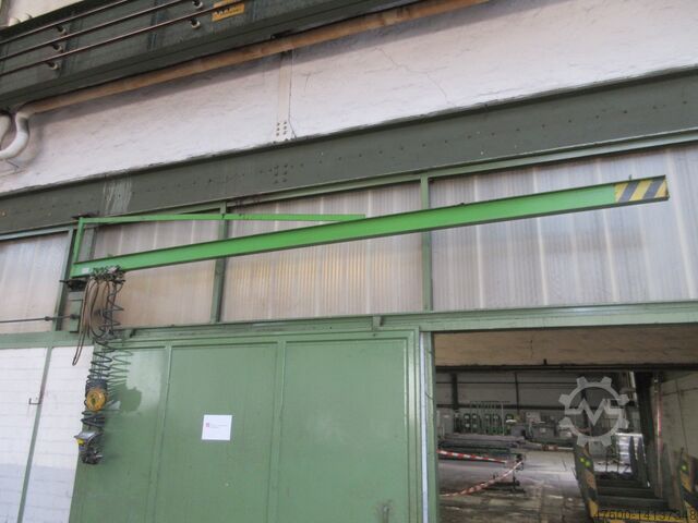 Schwenkkran Wandschwenkkran Kran Vetter Drehkran Hallenkran Kran NL 125KG incl. Stahl Kettenzug 5,5m