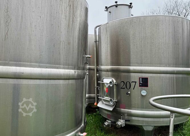 Lagertank LEJEUNE Cuve inox circuit coquillé 70 hl