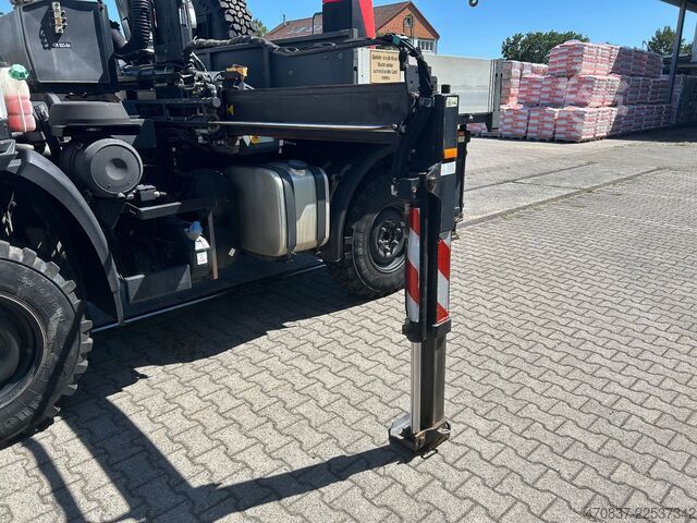 LKW mit Pritsche (offen) UNIMOG U20 / Palfinger PK 9001 + Funk
