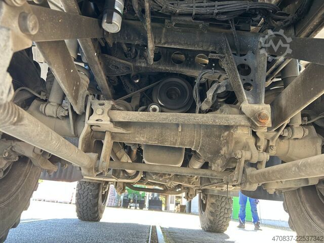 LKW mit Pritsche (offen) UNIMOG U20 / Palfinger PK 9001 + Funk