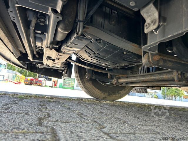 LKW mit Pritsche (offen) SCANIA P360 / Atlas 145 + Zange