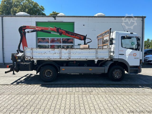 Tipper truck MERCEDES-BENZ Atego 1218 / Palfinger PK 7001 + Funk / Meiller