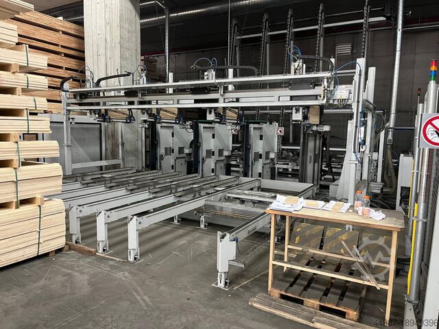 Dry paternoster finger jointing line WEINIG 