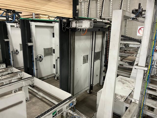 Dry paternoster finger jointing line WEINIG