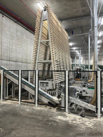 Dry paternoster finger jointing line WEINIG