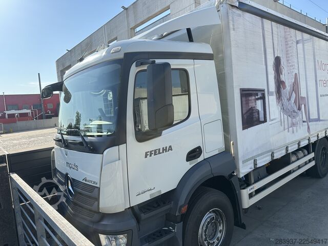 LKW mit Pritsche & Plane Mercedes-Benz ANTOS