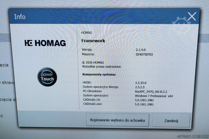 Formatkreissäge HOMAG SAWTEQ B-400 PROFILINE