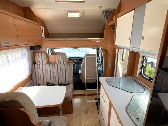 Alkoven Wohnmobil LMC Breezer A 664G - Etagenbetten - Klima - Tempomat