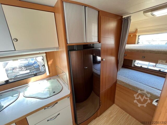 Alkoven Wohnmobil LMC Breezer A 664G - Etagenbetten - Klima - Tempomat