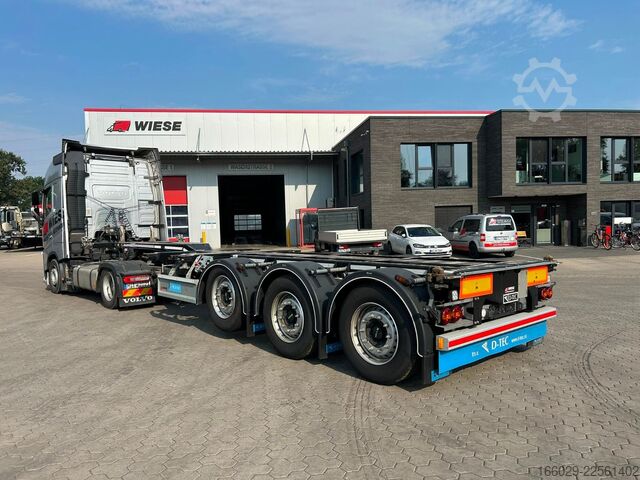 Auflieger-Wechselfahrgestell D-TEC Flexitrailer LS Containerchassis