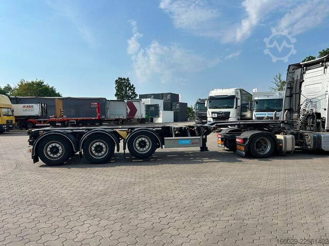 Auflieger-Wechselfahrgestell D-TEC Flexitrailer LS Containerchassis