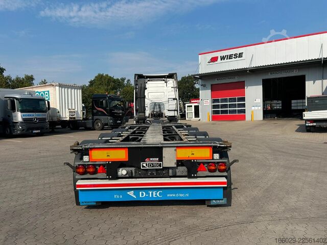 Auflieger-Wechselfahrgestell D-TEC Flexitrailer LS Containerchassis
