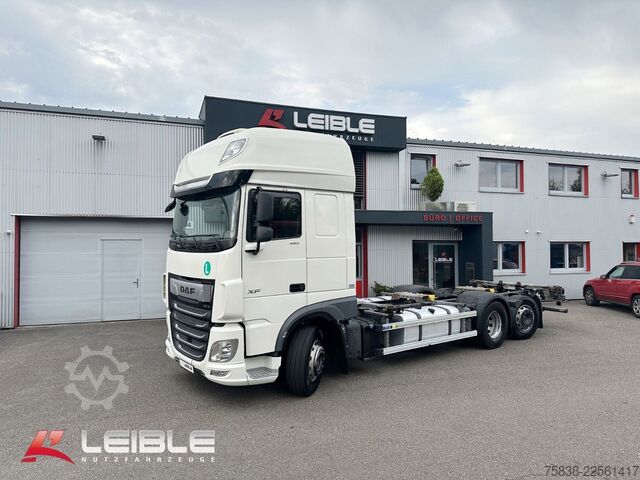 Swap body truck DAF XF 480FAN*BDF-SDG/2 Fahrhöhen*Lift-Lenk*
