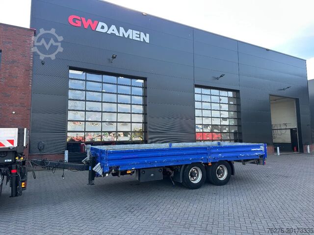 Low loader Schmidt Tandem aanhanger TUE 135 AR