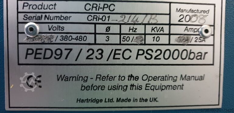 Commonrail-Injektor Prüfstand Hartridge CRi PC