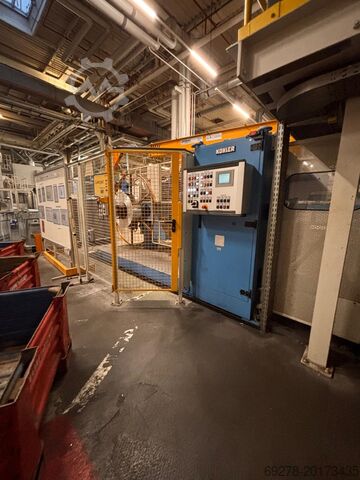 Straightening machine and double rotary decoiler KOHLER 30.400.900-2000.2H