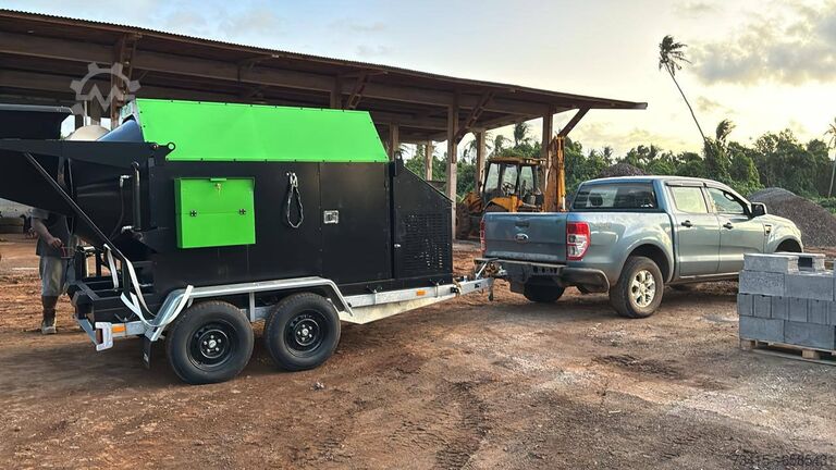 Gussasphaltmischer TICAB Mini Asphalt Plant