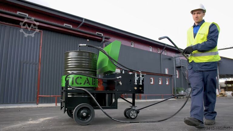 Gussasphaltmischer TICAB Mini Asphalt Plant