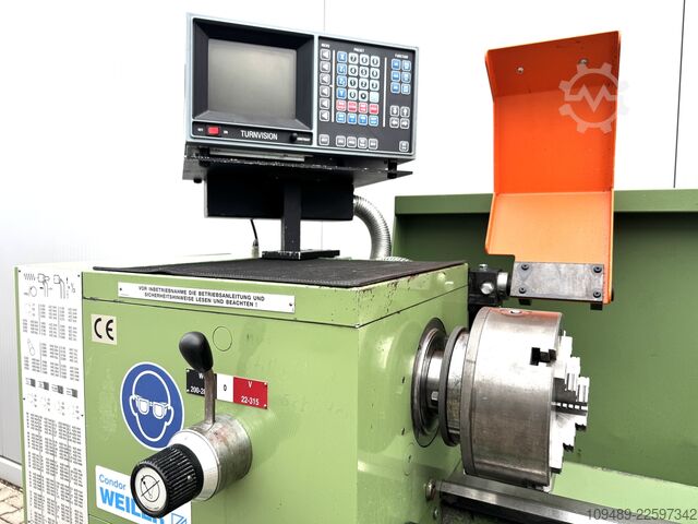 Lead and feed screw lathe / Condor B WEILER Condor B  / 3 - Achsdigitalanzeige