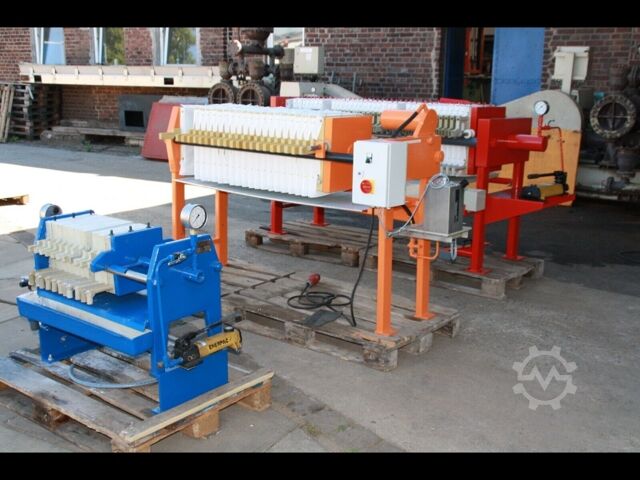 Chamber filter press NETZSCH 25 Platten