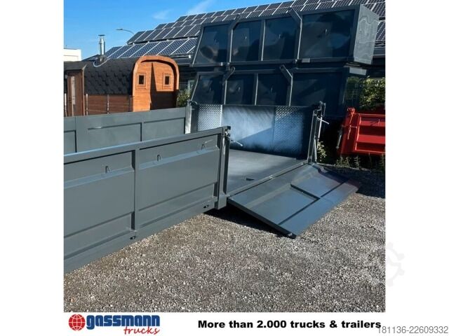 Roll-off container  Abrollcontainer ABPR ca. 12m³,  überfahrbare