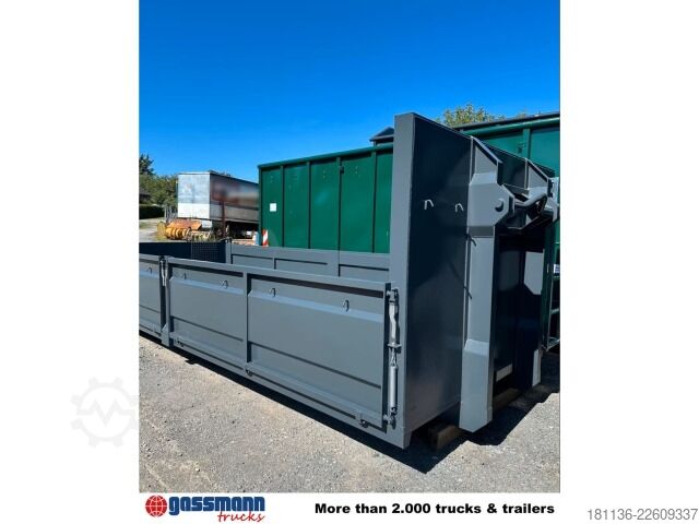 Roll-off container  Abrollcontainer ABPR ca. 12m³,  überfahrbare