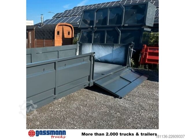 Roll-off container  Abrollcontainer ABPR ca. 12m³,  überfahrbare