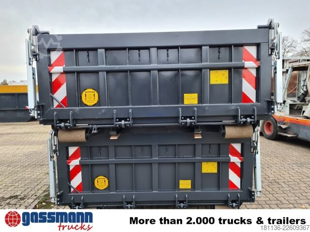 Roll-off container  Abrollcontainer mit Klappe ca. 11m³, überfahrbar