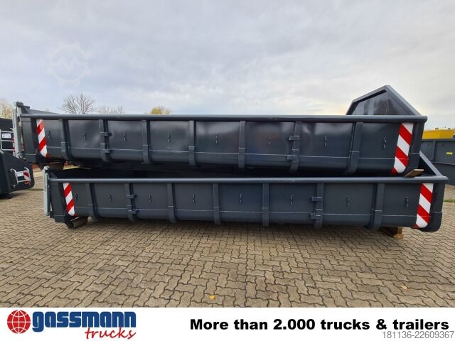 Roll-off container  Abrollcontainer mit Klappe ca. 11m³, überfahrbar