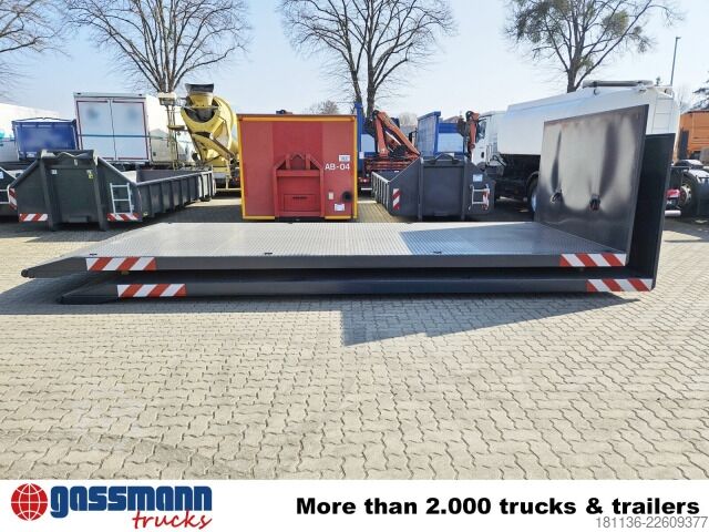 Roll-off container  Abrollplattform 6.500mm